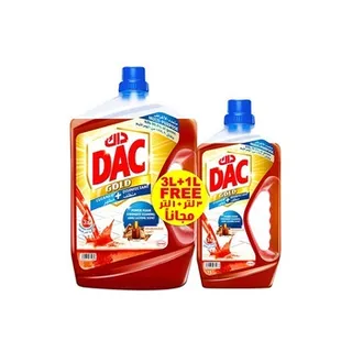 Dac Disinfectant Gold Floor Cleaner Oud 3 ltr + 1 ltr