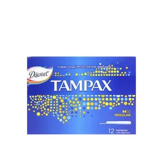 Tampax Tampons With Applicator Regular 12pcs