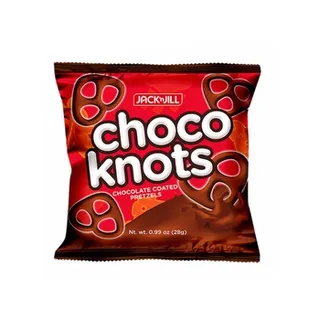 Jack n Jill Presto Choco Knots 28g