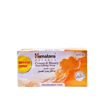 Himalaya Cream & Honey Soap 6x125g
