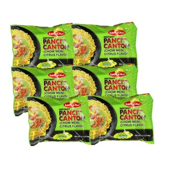 Lucky Me Instant Pancit Canton Sweet and Spicy 6X60g