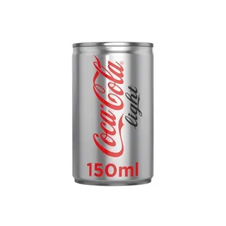 Coca-Cola Light Carbonated Soft Drink Can 150ml Single Piece