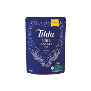 Tilda Steamed Pure Basmati Rice 250g