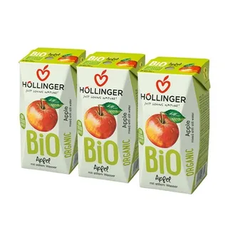 Hollinger Organic Apple 3 x 200ml