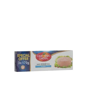 California Garden White Tuna Solid In Water Oil 170g Pack of 3