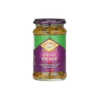 Pataks Chilli Pickle Extra Hot 10oz
