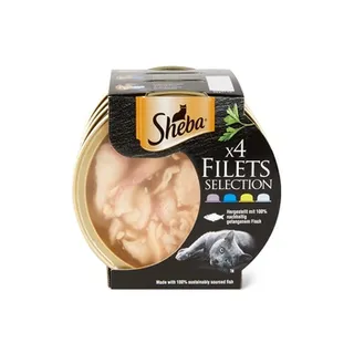 Sheba Filets Variety Pack 4X60g