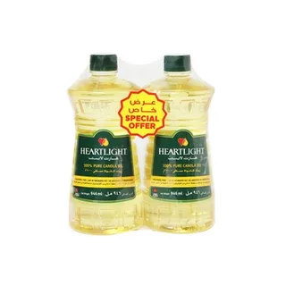 Heart Light Canola Oil 2 x 946ml