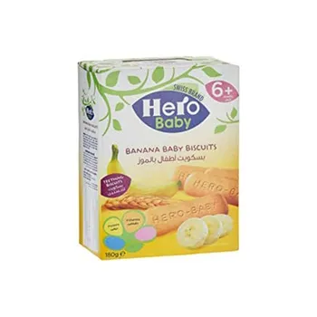 Hero Baby Banana Biscuits 180g