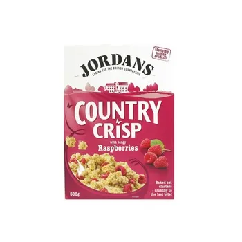 Jordans Cereal County Crisp Raspberries 500g