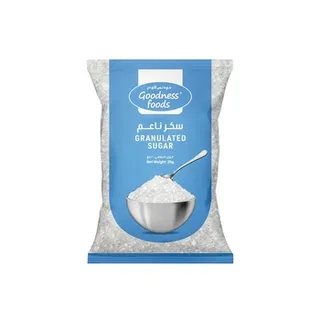 Goodness Foods Granulated Sugar 2kg