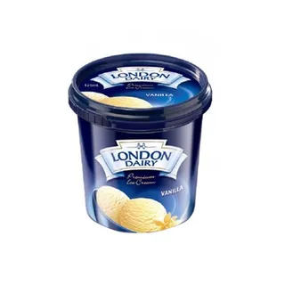 London Dairy Low Calorie Cup Vanilla Bean 125ml