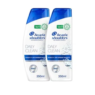 Head And Shoulders Daily Clean Anti Dandruff Shampoo 350ml+350ml