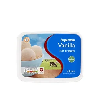Supervalu Ice Cream Vanilla 2ltr