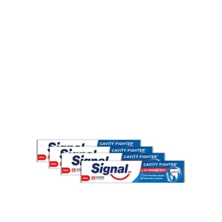 سيجنال معجون أسنان كافيتي فايتر ريجيولار 75ml باك 4