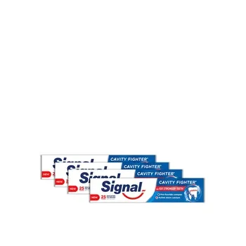 سيجنال معجون أسنان كافيتي فايتر ريجيولار 75ml باك 4