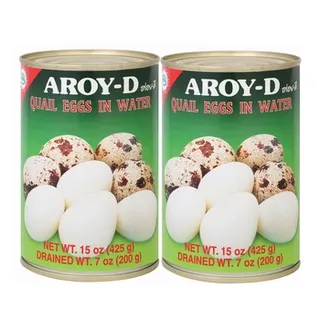Aroy D Quail Egg 2 x 425ml