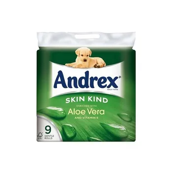 Andrex Toilet Tissue Aloe Vera 9 pieces