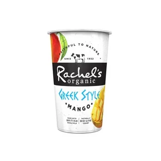 Rachels Organic Greek Style Yogurt With Mango 450g