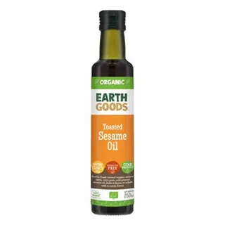 Earth Goods Organic Toasted Sesame Oil 250ml