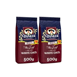 Quaker Oats Aluminium Foil Bags Twin Pk 500g