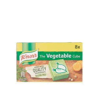 Knorr stock cube - veg 80g