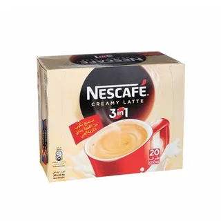 NesCafé Creamy Latte 3 in 1 Coffee 20 x 22.4g