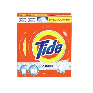 Tide Detergent Original Hs 2.5kg Pack of 2