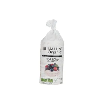Bunalun Organic Unsalted Rice Cakes 100g