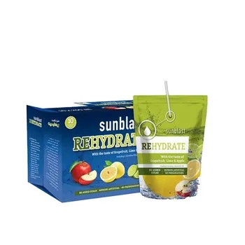 Sun Blast Rehydrate Grapefruit 200ml No added Sugar Pack of 10