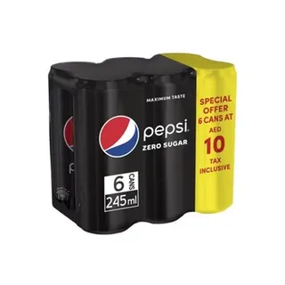 7 Up Zero Sugar 6 x 245ml