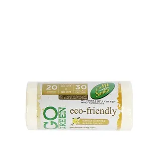 Samar Garbage Bag Roll Vanilla 30Gl 60X90Cm 20'S