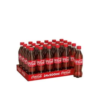 كوكا-كولا أوريجينال تيست  كاربونيتد سوفت درينك  بي تي 500ml  باك أوف 24