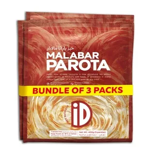 ID Frozen Malabar Parota 3 x 400g