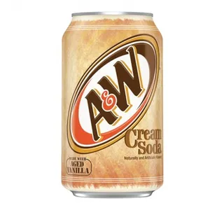 A & W Cream Soda - Regular 355ml