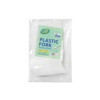 Samar Plastic Fork White 50s