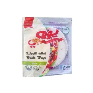 Yaumi Fresh Tortilla Wraps - White