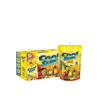 كول صن فواكه مشكلة 100% عصير 200ml باك 10
