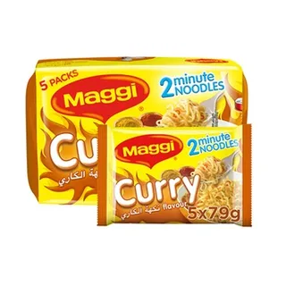 Maggi Curry Noodles 5 X 79g