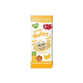 Kiddylicious Banana Mini Wafers 16g