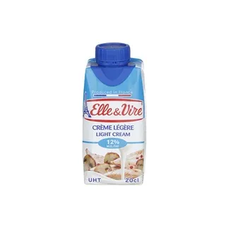 Elle & Vire Light Cream 205ml