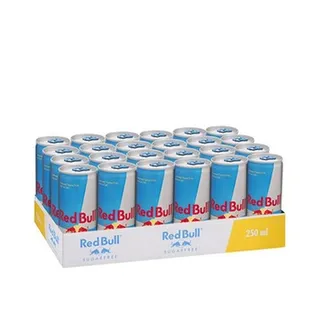 Red Bull Energy Drink Sugar-Free 250ml Pack of 24