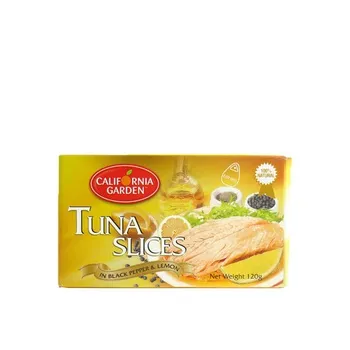 California Garden Tuna Slice In Black Pepper & Lemon 120g