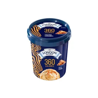 London Dairy Salted Caramel Lowcalories 473ml