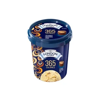 London Dairy Peanut Butter Cup Lowcalories 473ml