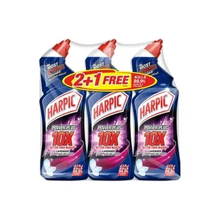 Harpic Power Plus Lavender Toilet Cleaner Liquid 3X750ml