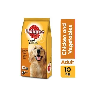Pedigree Chicken & Vegetables Dry Dog Food Adult 10kg