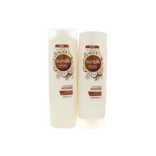 سانسيلك شامبو جوز الهند رطوبة 400ml + بلسم 320ml