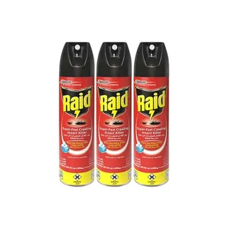 Raid Fast Crawling Insect Killer 300ml Pack of 3