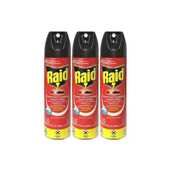 Raid Fast Crawling Insect Killer 300ml Pack of 3